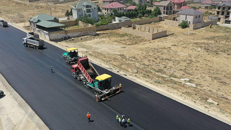 Pirşağı-Novxanı-Xırdalan avtomobil yolunun tikintisi (28,6 km)